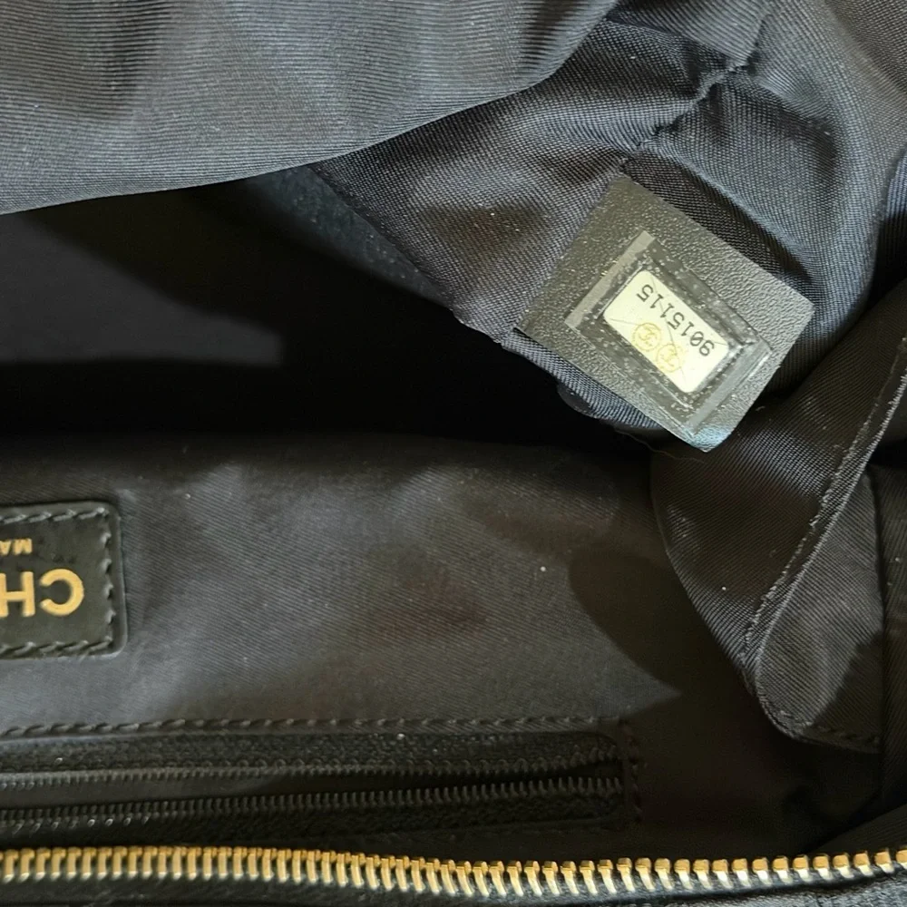 Chanel Cocoon linen handbag